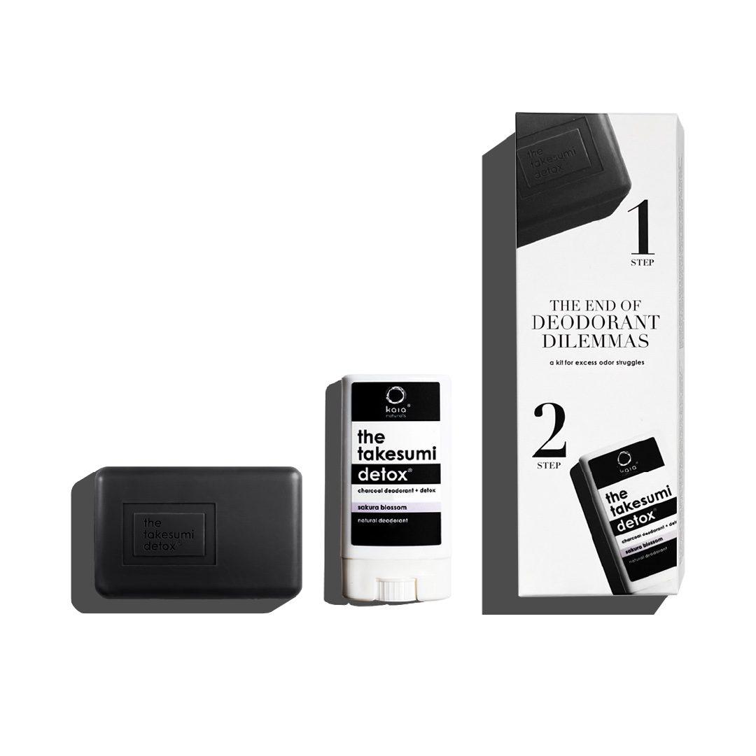 TAKESUMI DETOX STARTER KIT - MINI BAR + MINI DEO