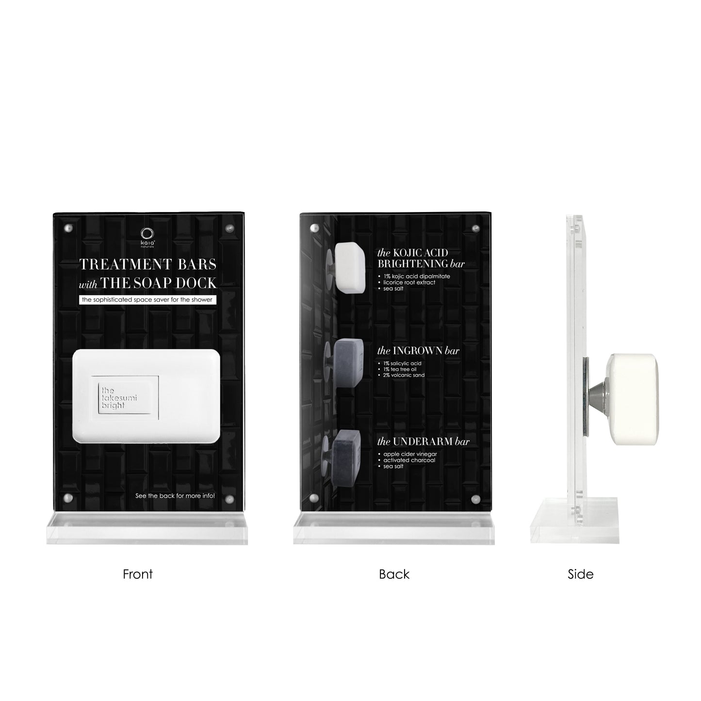 THE TREATMENT BAR + SOAP DOCK DISPLAY UNIT