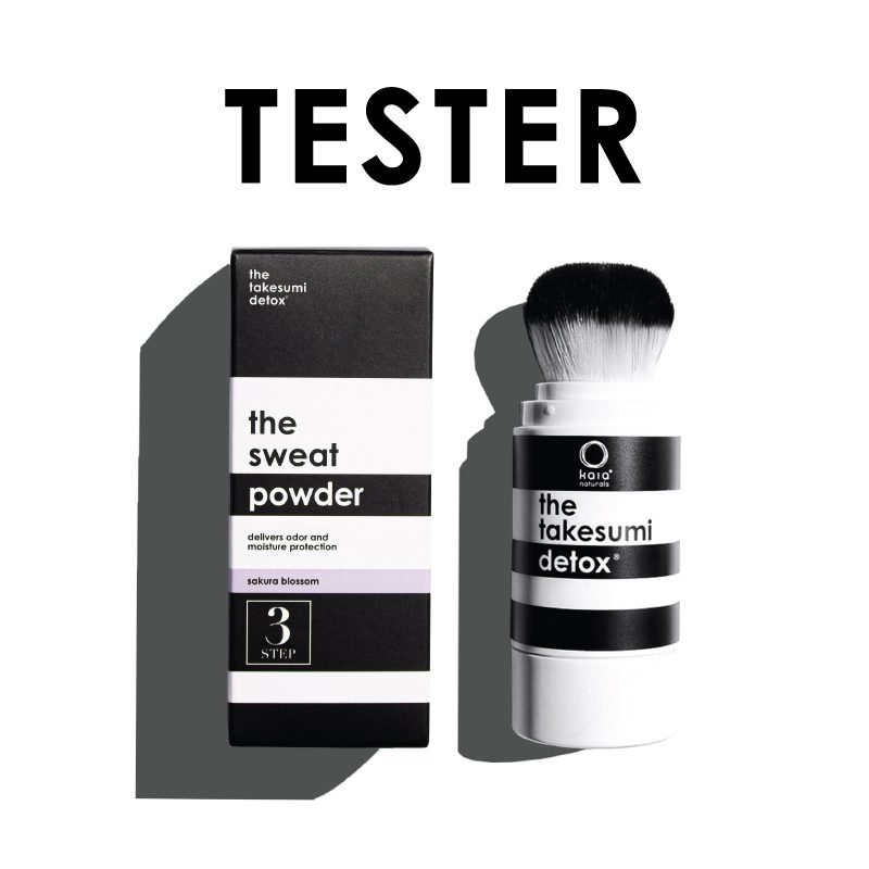 TESTER | SAKURA BLOSSOM THE SWEAT POWDER