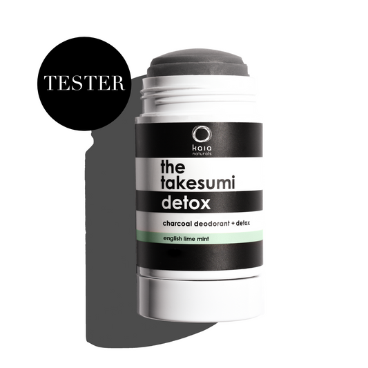 TESTER THE CHARCOAL DEODORANT - ENGLISH LIME MINT