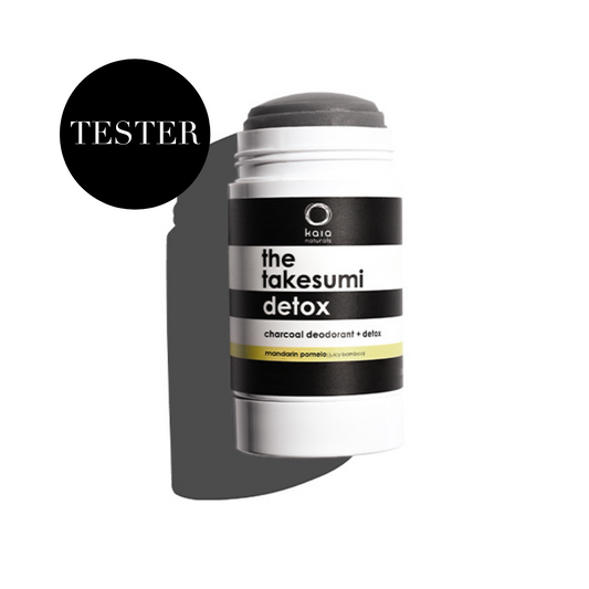 TESTER THE CHARCOAL DEODORANT - MANDARIN POMELO
